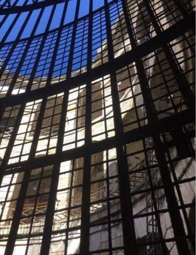 L'une des grilles de la Salle du trésor