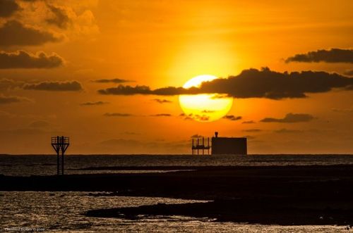 Coucher de Soleil sur le fort