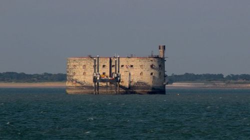 Le fort vu depuis Oléron