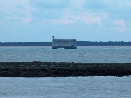 Le fort vu depuis l'île d'Aix