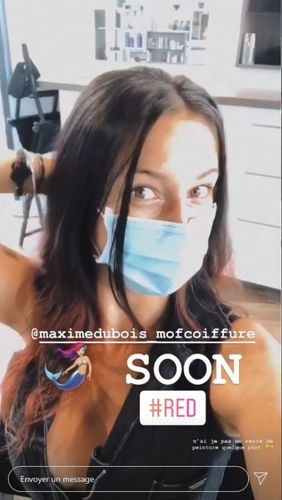 Delphine Wespiser débute sa transformation avant les tournages !