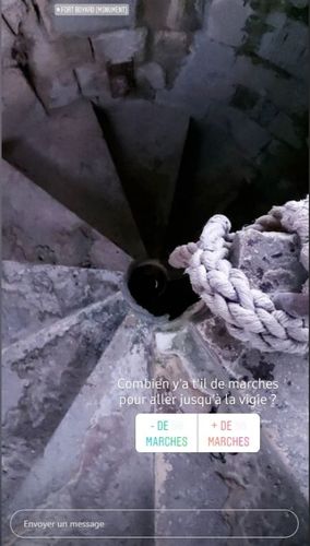 L'escalier de la vigie