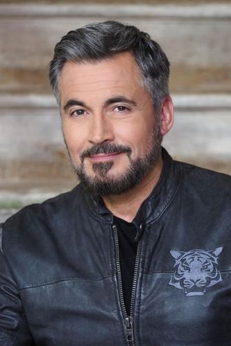 Olivier Minne dans l'un des escaliers