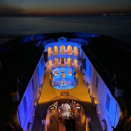 Vue de la vigie la nuit