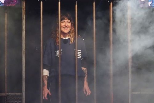 Daphné Burki dans la Cage