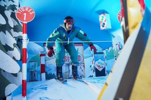Gil Alma dans le Ski