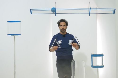 Florent Peyre dans le defi de la Gouttière au Jugement