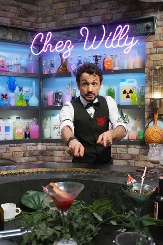 Le Chef Willy dans son bar clandestin