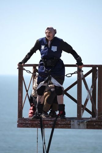Maria Bodin (Vincent Frayssinet) lors du Saut de l'Ange