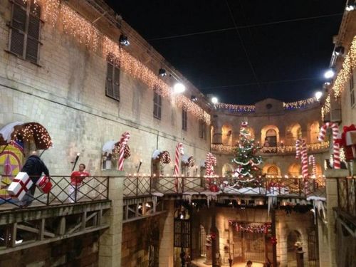 Nouvelle photo du Fort Boyard en plein hiver... Cadeau de Noël pour vous!