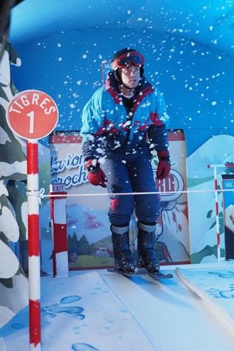 Julien Arnaud dans le Ski