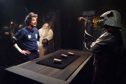 Gus Face au duel de Bonneteau (normal pour un illusionniste !)