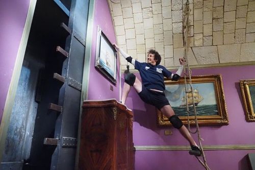 Gus dans le museum