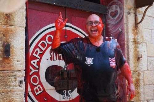 Yoann Riou sortant de la Ketchuperie