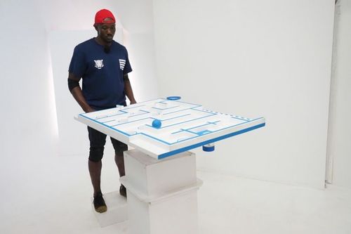 Moussa Niangane dans le défi du Labyrinthe
