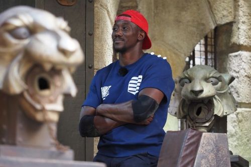 Moussa Niangane sur le proscenium
