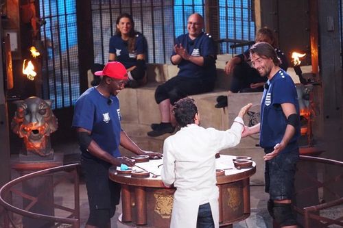 Moussa Niangane face à Camille Lacourt dans Willy vous cuisine