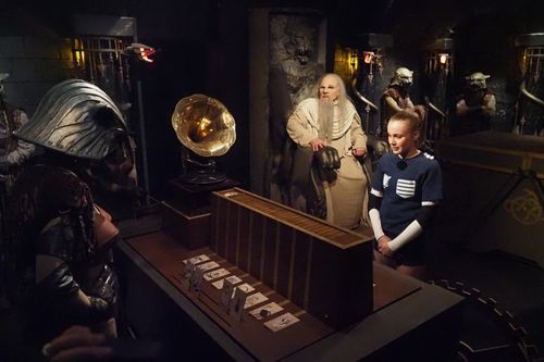 Carla Lazzari dans le duel du gramophone