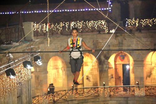 Amel Bent dans l\'aventure du Funambule
