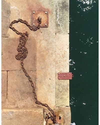 Amarre de la passerelle
