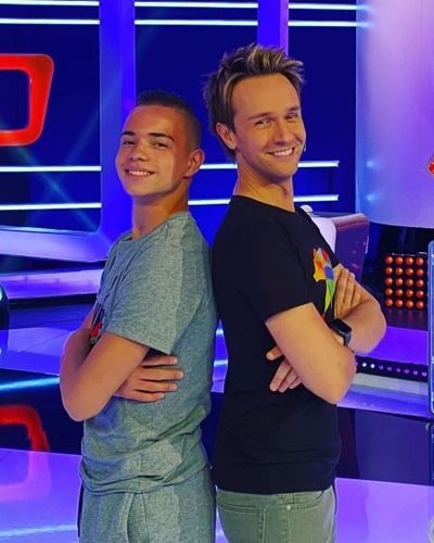 Little Boo en visite sur le plateau de Slam