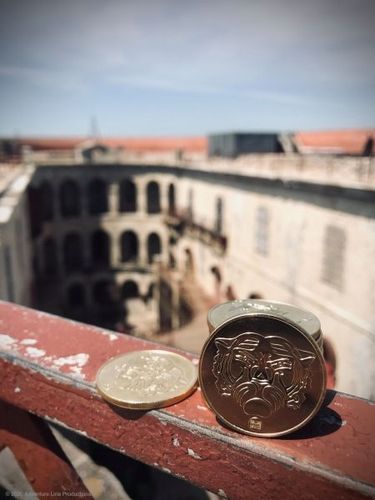 Les boyards de collection de la Monnaie de Paris sur la terrasse du fort