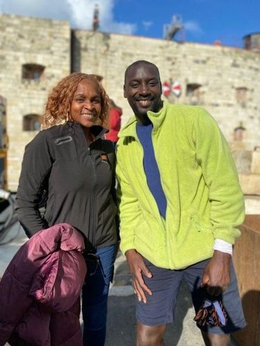 Ladji Doucouré et Félindra sur la plateforme