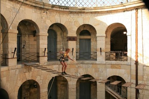 Frédérique Courtadon dans l'aventure de l'équilibre