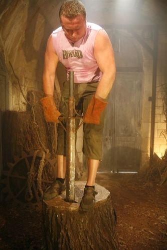 Matthieu Bataille dans la cellule d'Excalibur