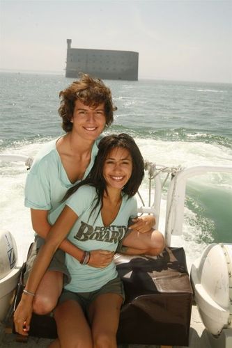 Joséphine Jobert et Charles Templon