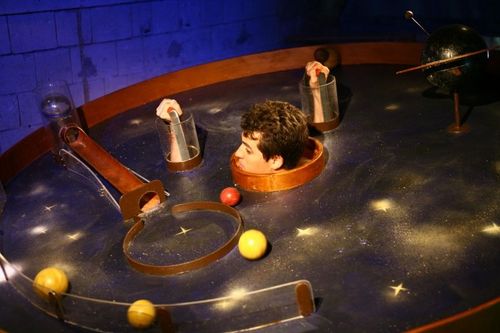 L'épreuve du Planétarium testée durant la filée artistique.