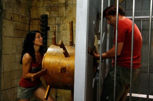 Pierre-Arnaud Juin et Rachida Khalil dans l'épreuve du Barillet